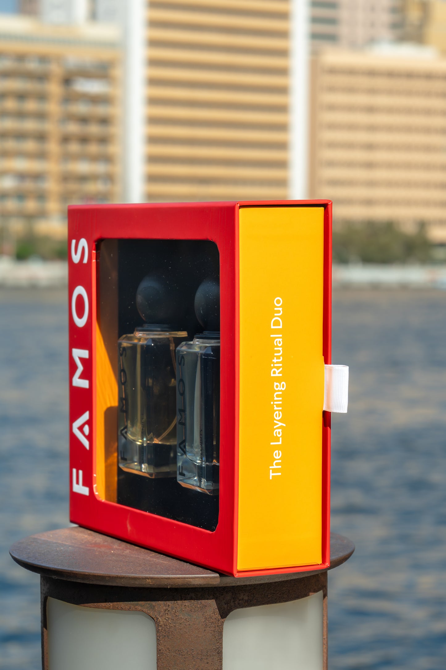 FAMOS Layering Gift Set: Ambre Vanille & Musk Fluidity – Amber Musk Perfume Set