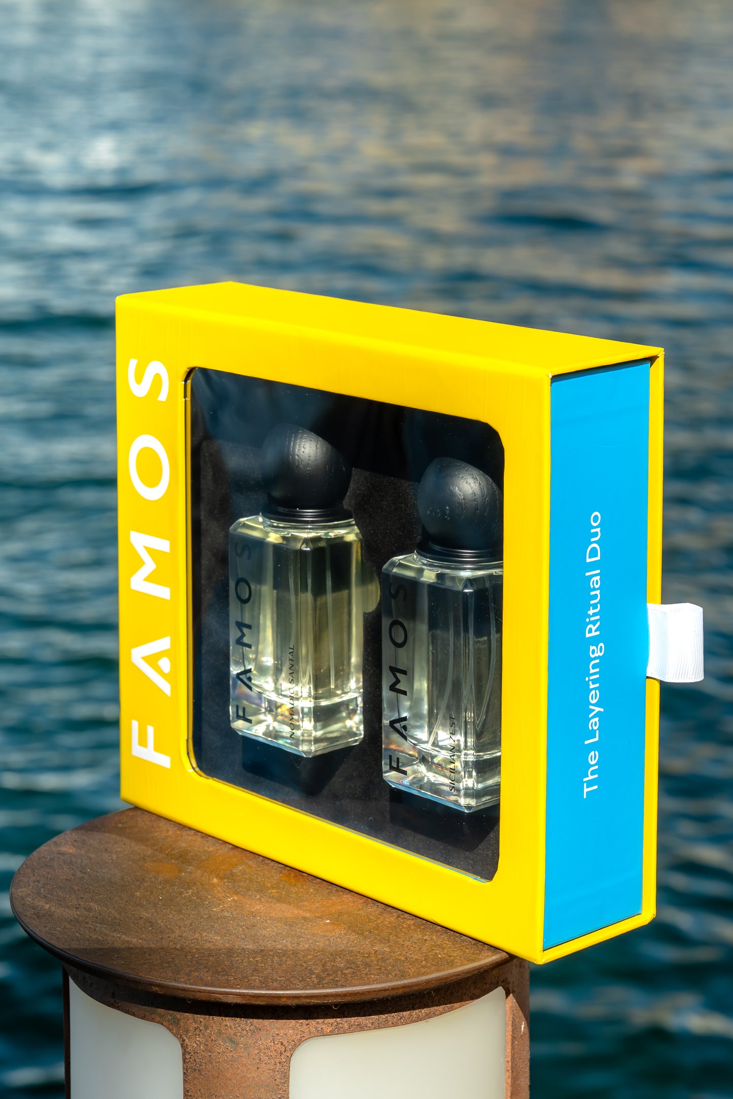 FAMOS Layering Gift Set: Nomadic Santal & Sicilian Zest – Citrus Sandalwood Perfume Set